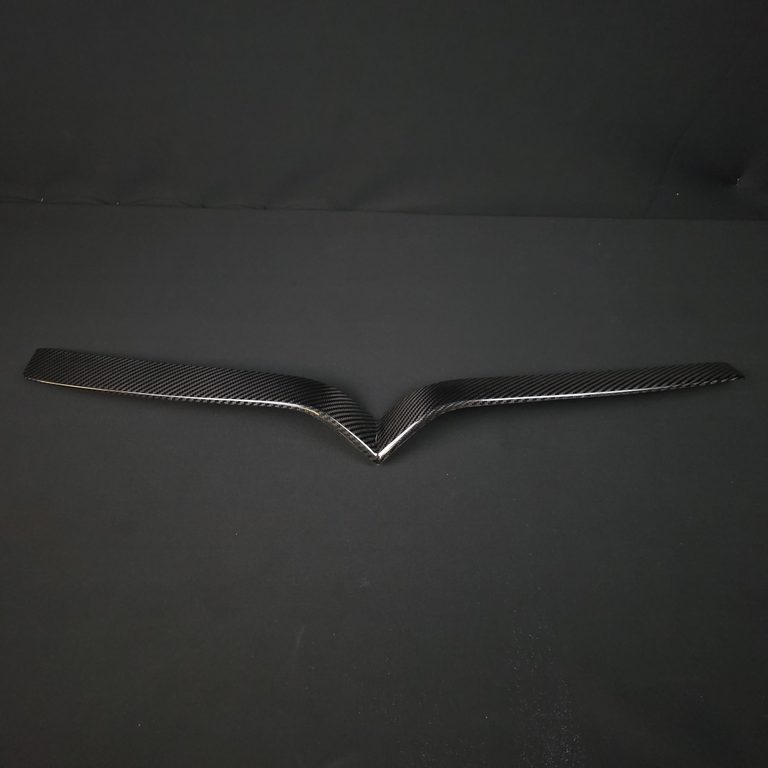 Tesla Model S Glossy Carbon Fibre Grille Applique